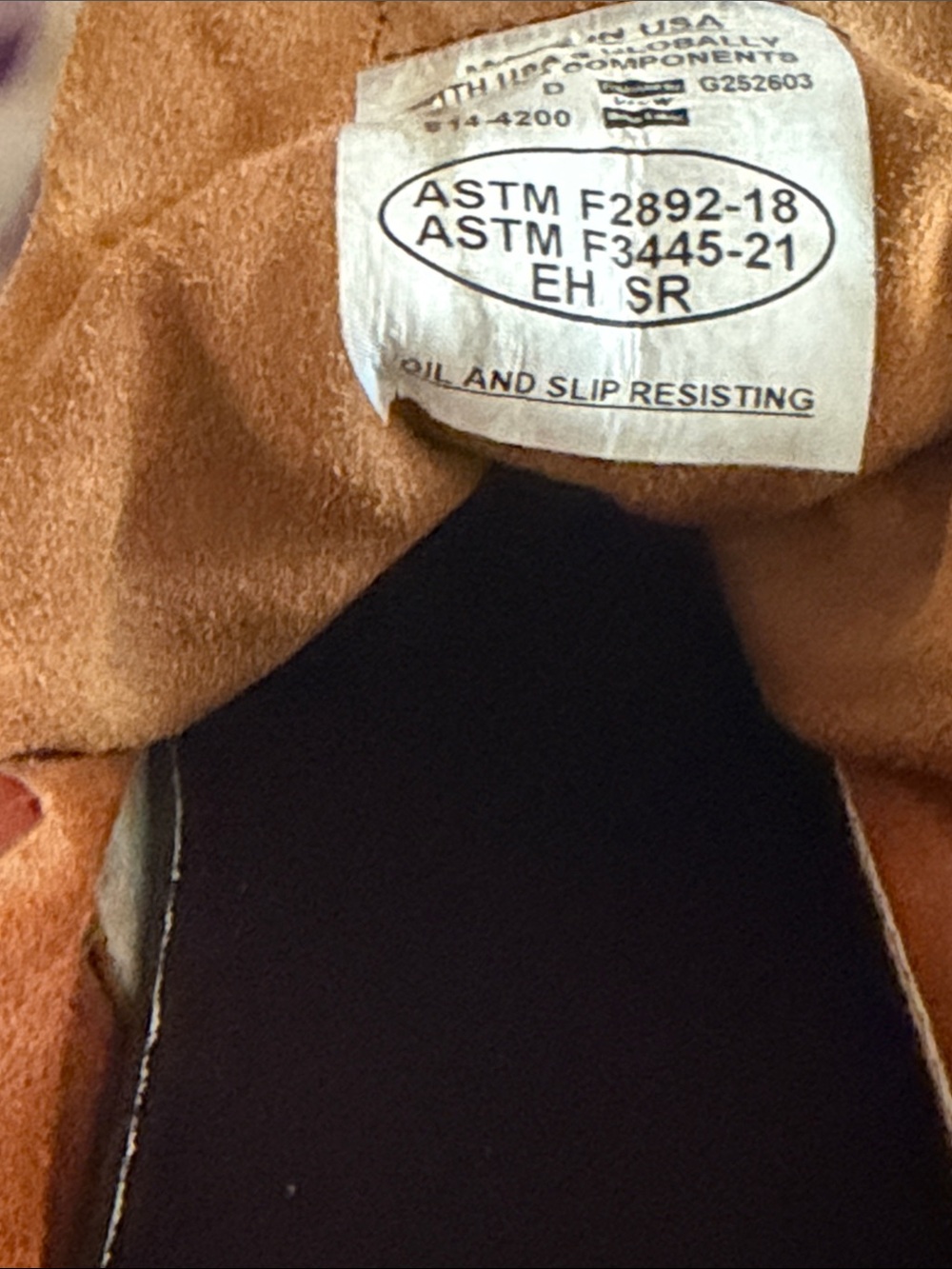 Made in USA Brown Leather Work Boot — Moc Toe - Picture 3 of 16